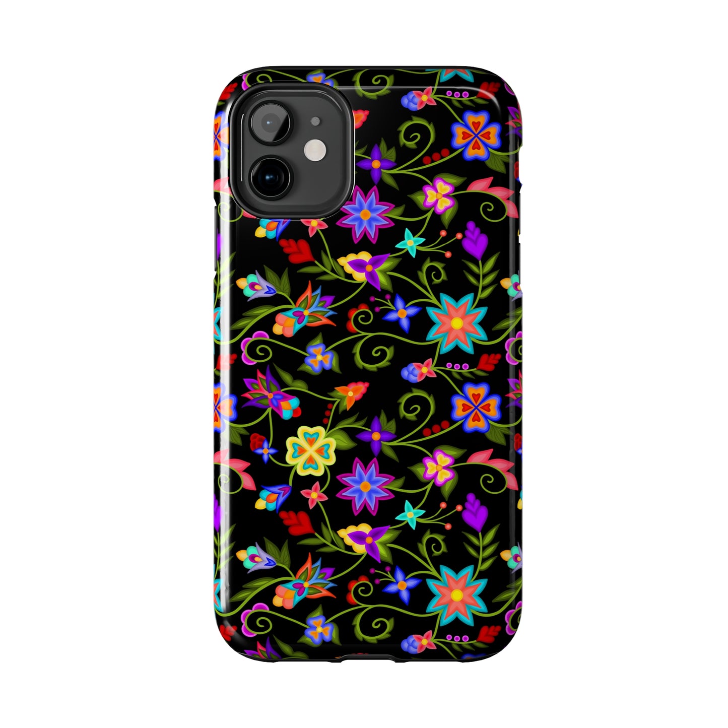 Raven Floral Phone Case