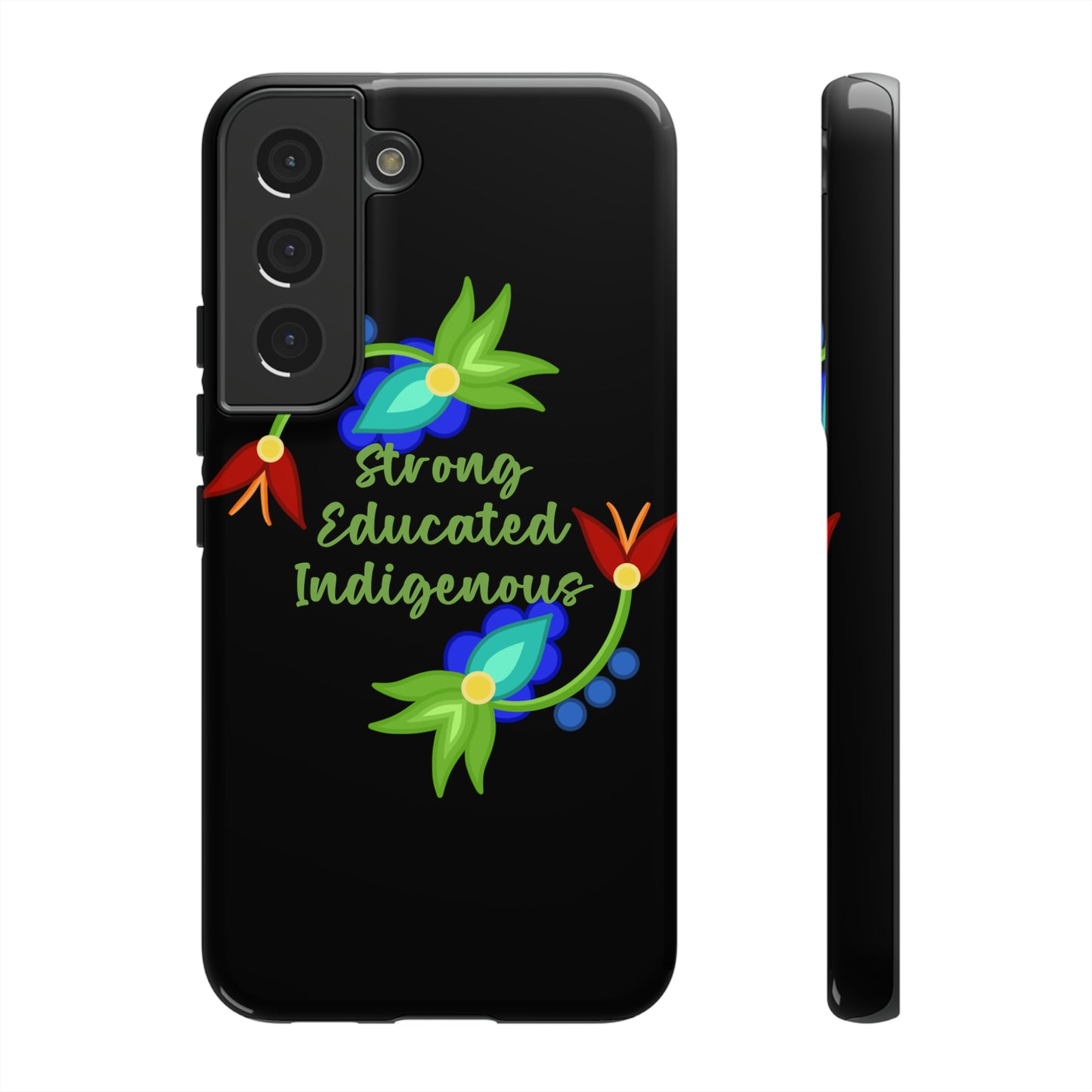 Strong Educated Indigenous Floral Phone Case