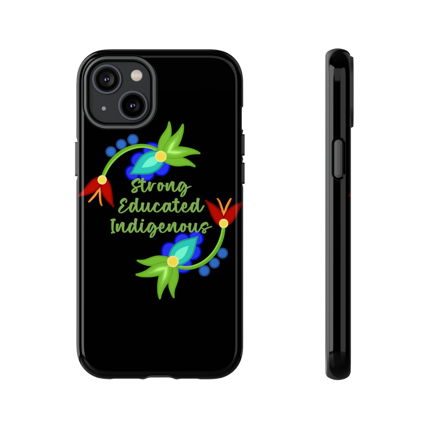 Strong Educated Indigenous Floral Phone Case