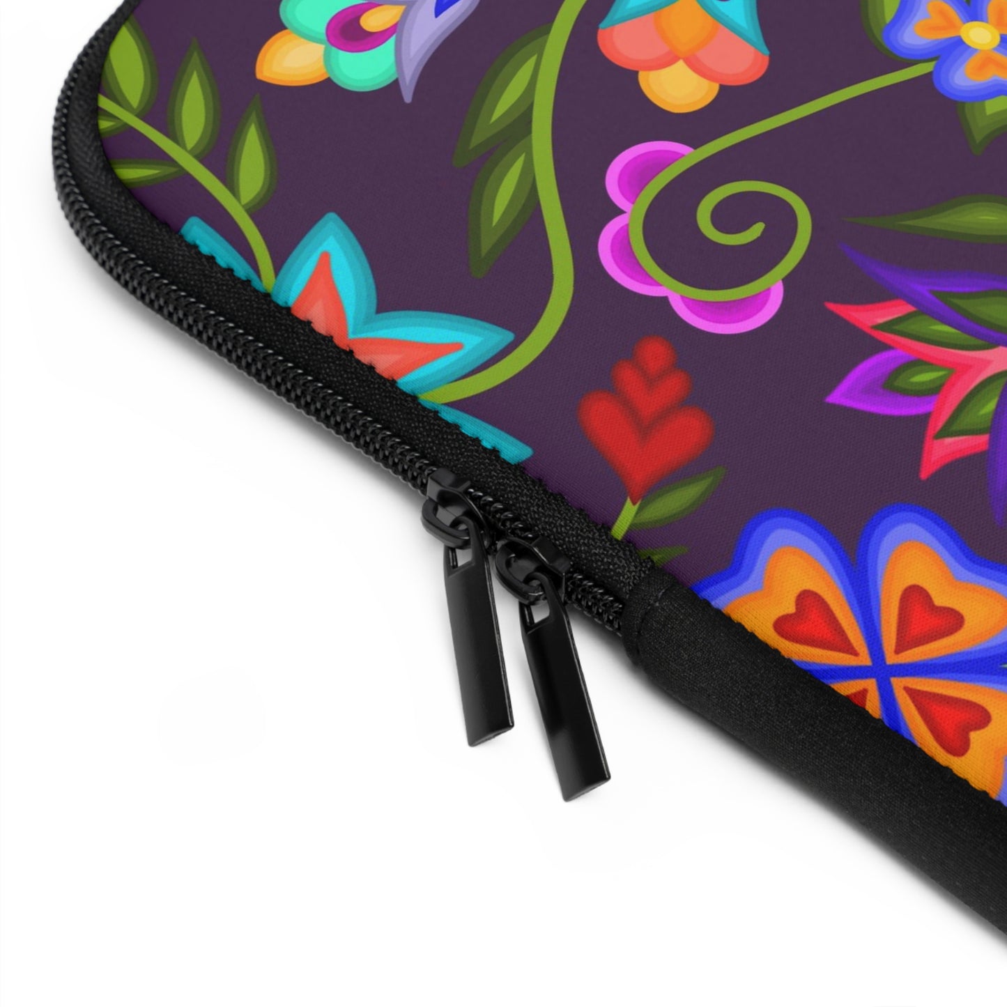 Amethyst Floral Laptop Sleeve