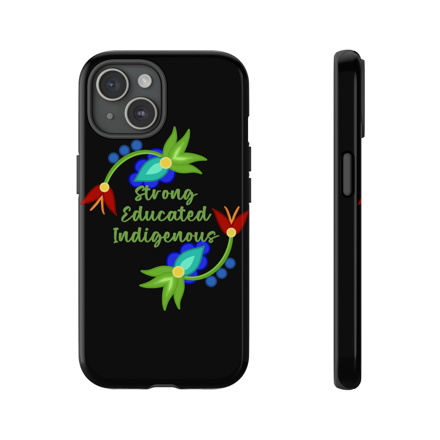 Strong Educated Indigenous Floral Phone Case