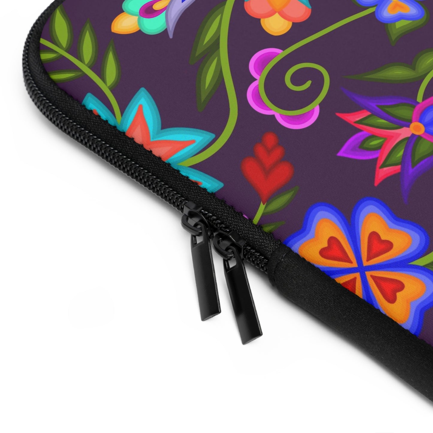 Amethyst Floral Laptop Sleeve