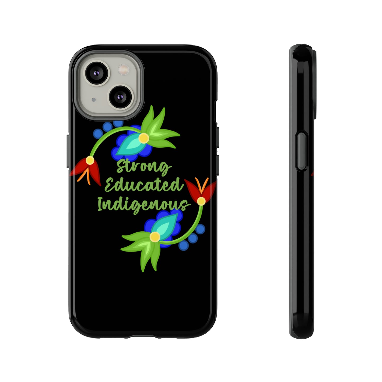 Strong Educated Indigenous Floral Phone Case