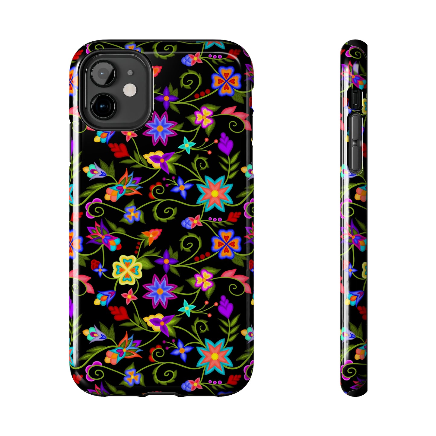 Raven Floral Phone Case