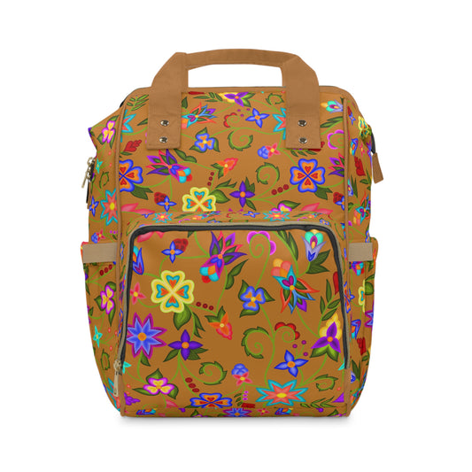 Moosehide Floral Backpack