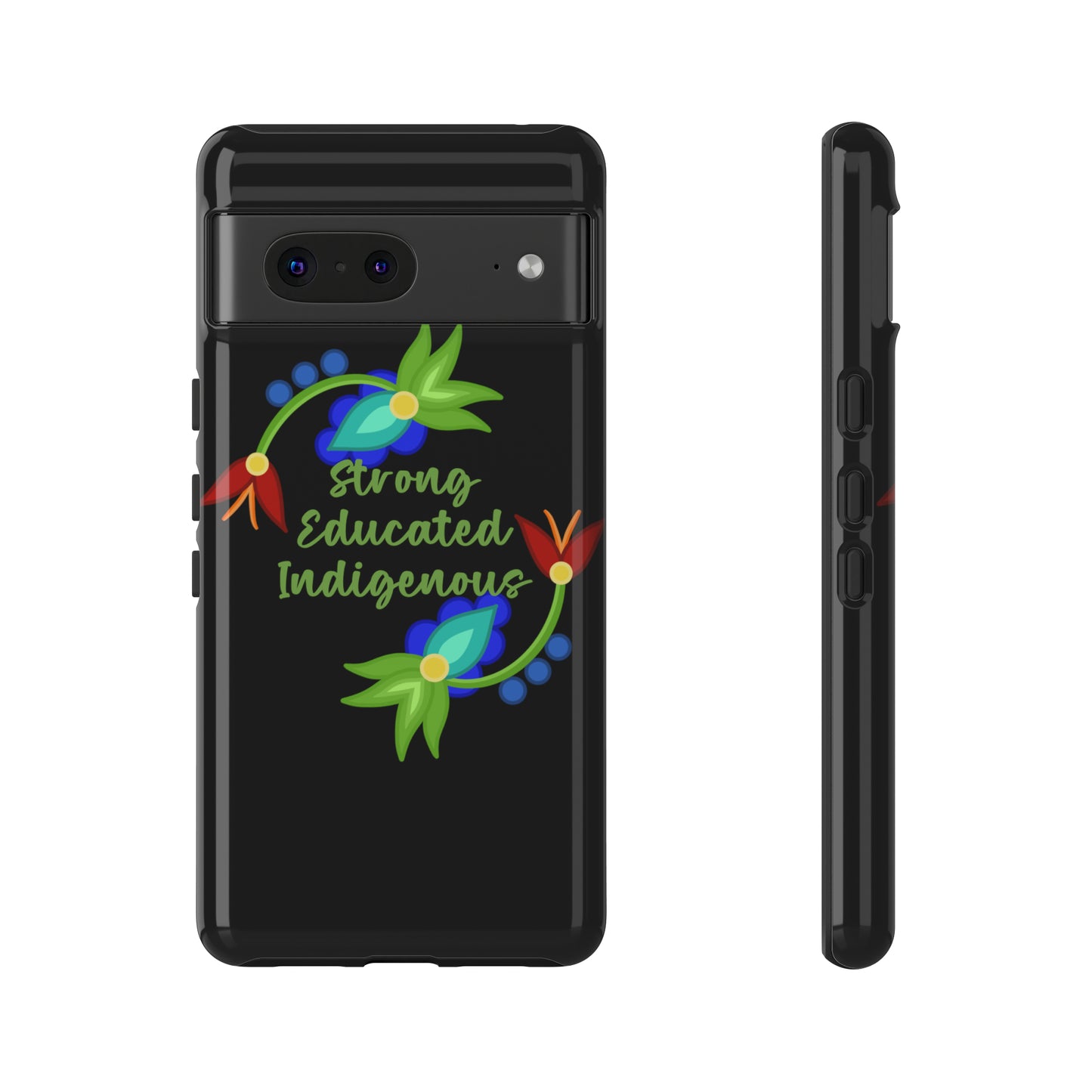 Strong Educated Indigenous Floral Phone Case