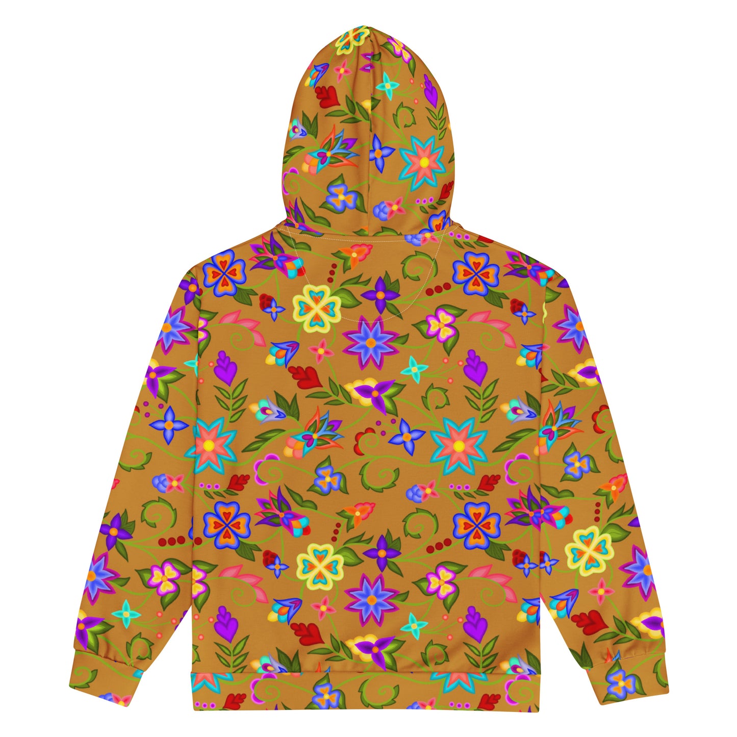 Floral Zip-Up Hoodies